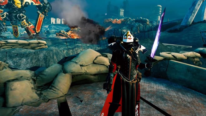 Warhammer 40K Battle Sister trailer screenshot