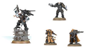 Image for Save £40 on this menacing Warhammer 40,000 Raven Guard Battle Force box