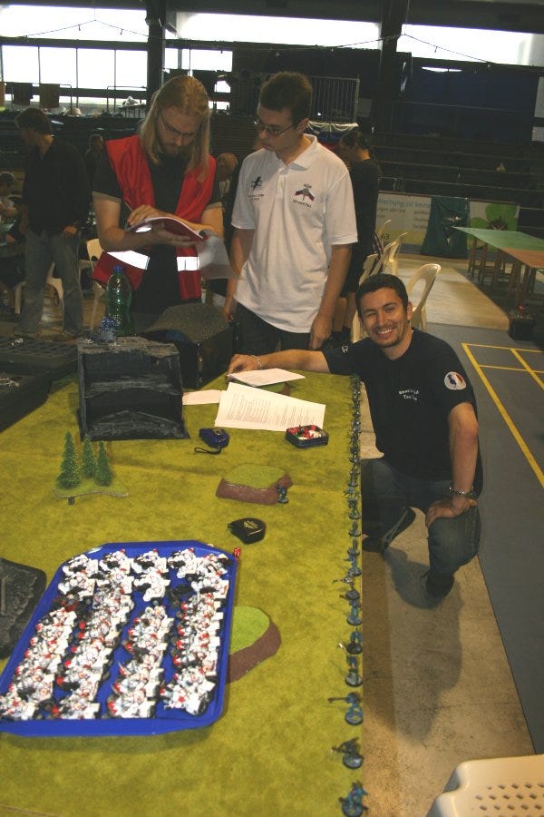Shooter and Wheels in the aftermath of the Kroot Conga Line