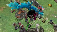 A game of Warhammer: Age of Sigmar in Tabletop Simulator