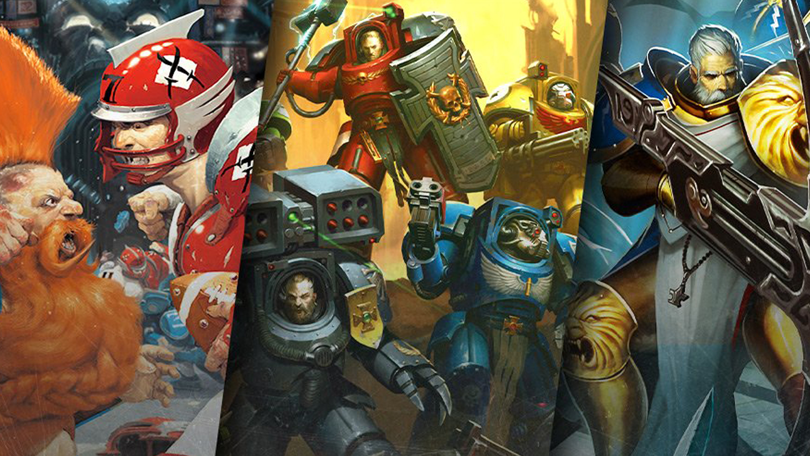 Warhammer 40,000, Age of Sigmar and Blood Bowl are all getting new