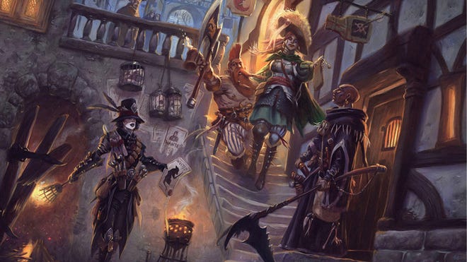 Warhammer Fantasy Roleplay RPG 4E starter set artwork