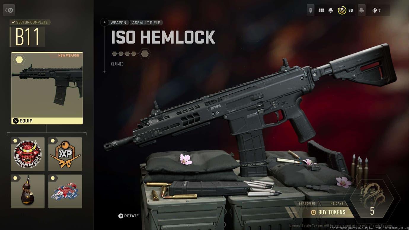 Warzone 2.0 ISO Hemlock loadout, best class build and how to unlock ISO
