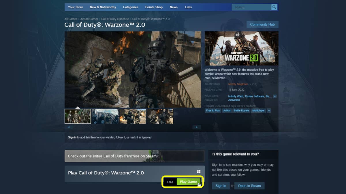 How to download Warzone 2 on PC