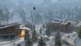 This might be a snowy peek at Warzone's new map in Black Ops Cold War