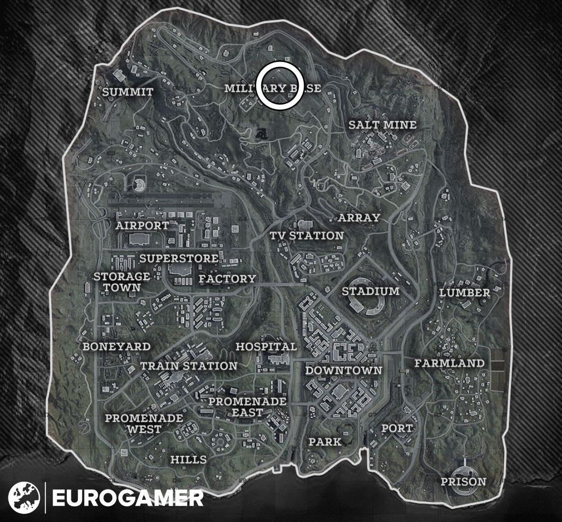Warzone CIA Outpost location explained | Eurogamer.net