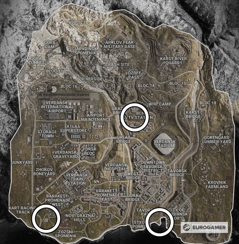 Warzone The Lost Team Intel locations: Where to find all Signal ...
