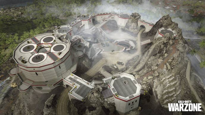 Peak on Caldera, reinforced and rebuilt for the Season 3 update.