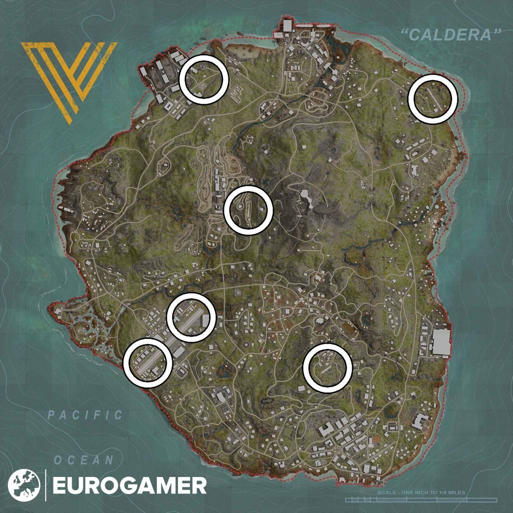 Warzone plane locations: Where to find fighter planes in Warzone ...