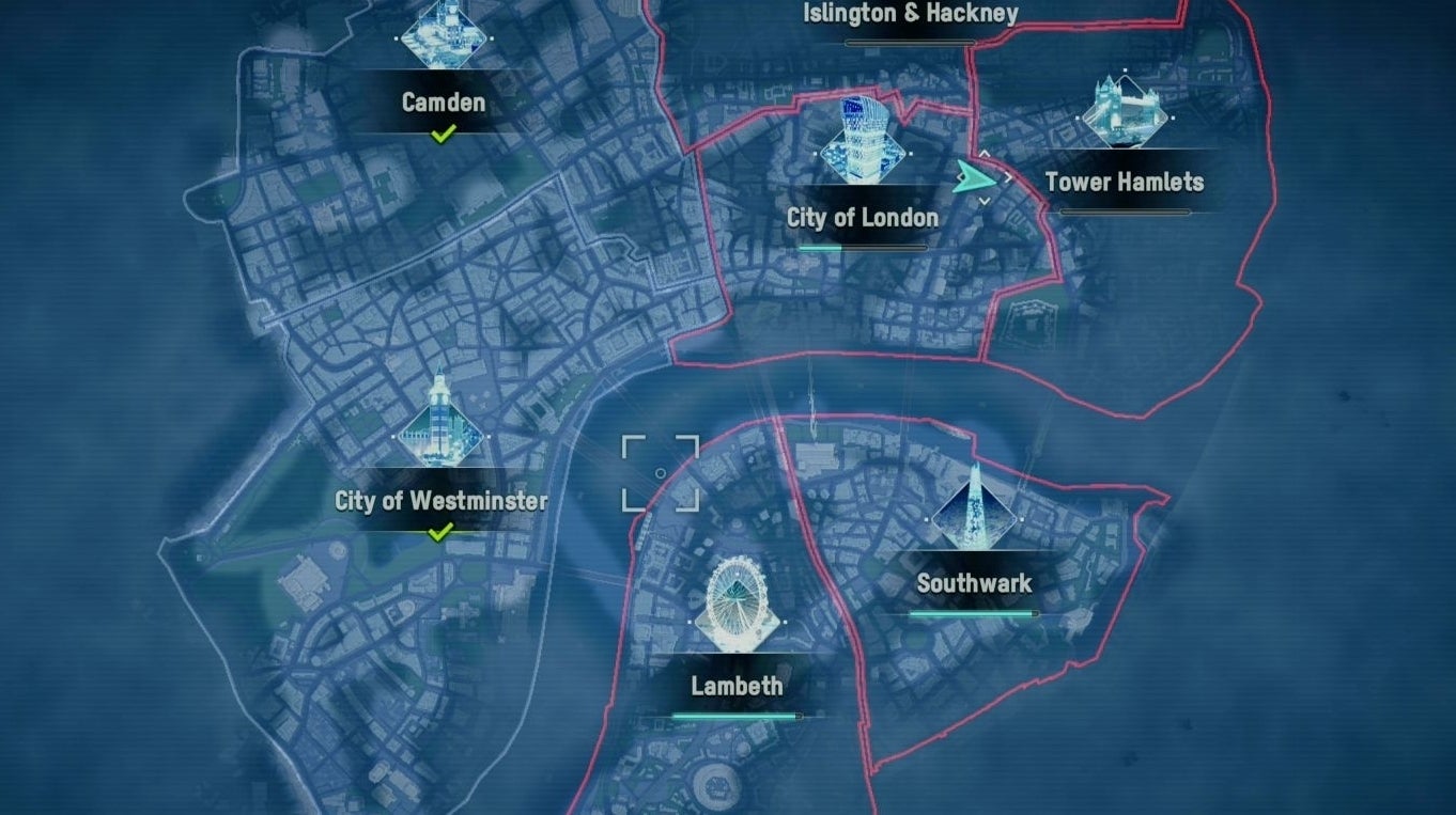 Watch Dogs: Legion map - London landmark locations, plus map accuracy 