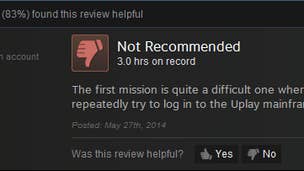 "uDontplay": Steam reviewers aren't too pleased about Watch Dogs
