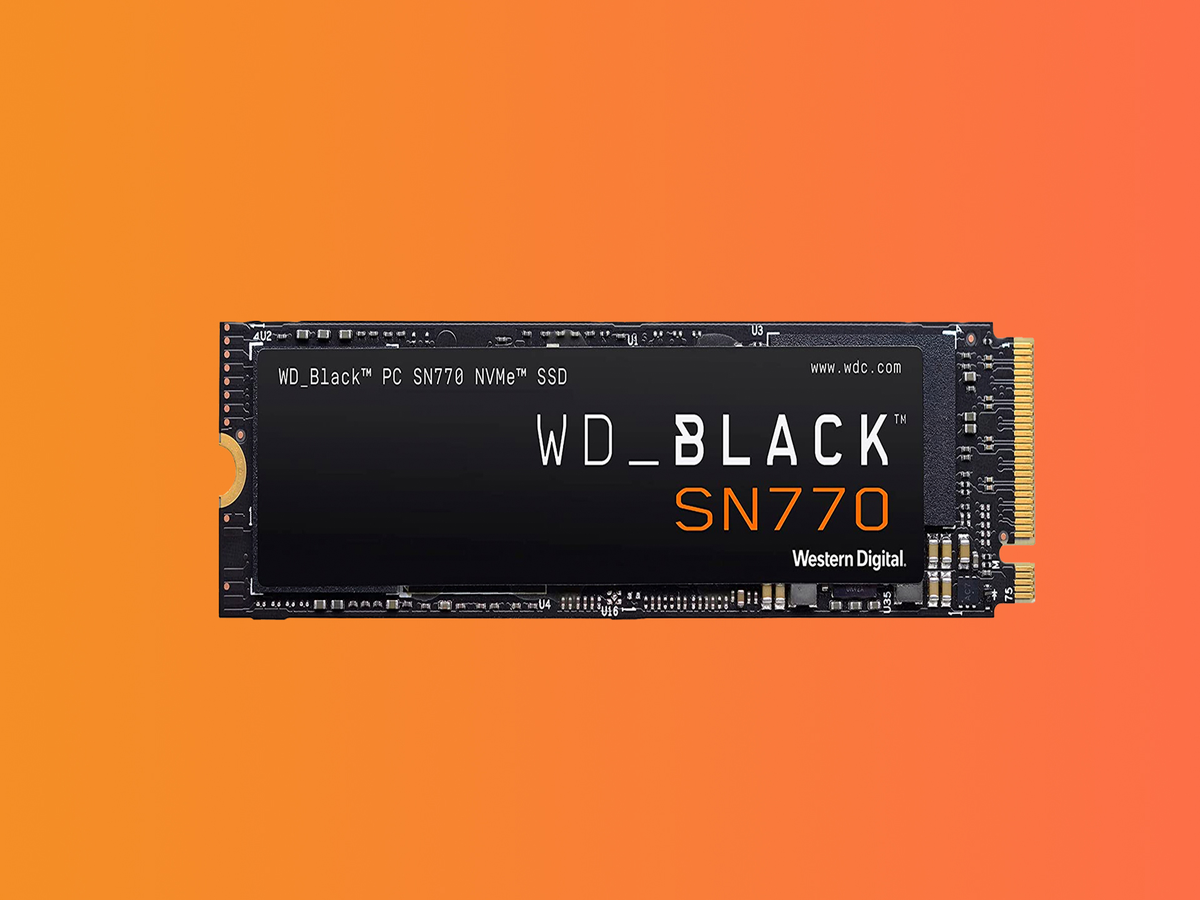 This 2TB WD Black SN770 NVMe SSD is just £87 from