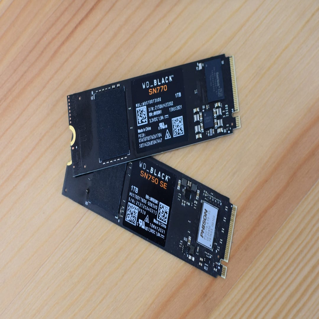 WD BLACK SN770 SSD Review 