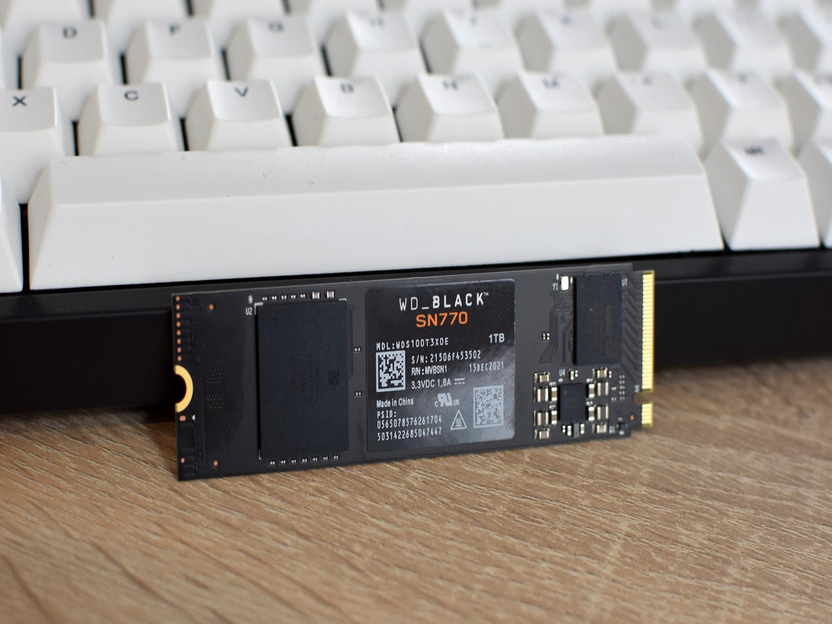 Western Digital SSD WDS100T3X0E 1TB M.2 NVMe BLACK PCIe SN770