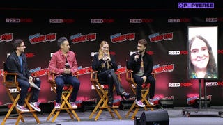 Watch WEIRD: The Al Yankovic Story is at NYCC with Daniel Radcliffe, Evan Rachel Wood and Weird Al himself!