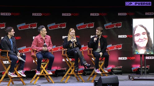 Watch WEIRD: The Al Yankovic Story is at NYCC with Daniel Radcliffe, Evan Rachel Wood and Weird Al himself!