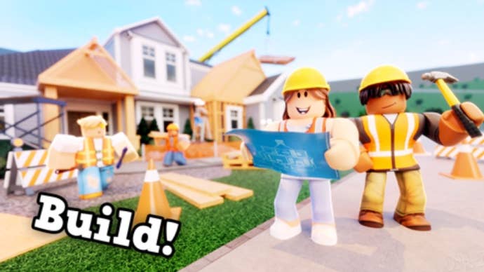 Официално изкуство от играта Roblox Добре дошли в Bloxburg!