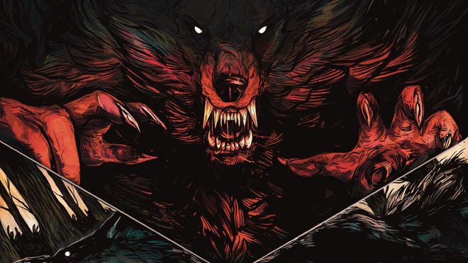 Werewolf the Apocalypse 5E promo art from World of Darkness website