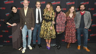 What We Do in the Shadows cast at New York Comic Con 2021