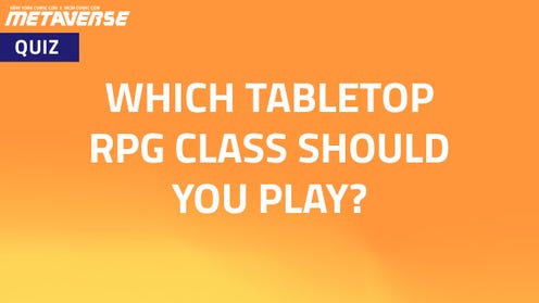 Quiz: Which Tabletop RPG Class Should You Play?