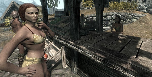 Skyrim: Naked Friday In Whiterun