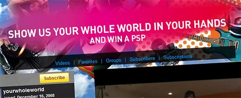 Sony launches PSP "yourwholeworld" competition VG247