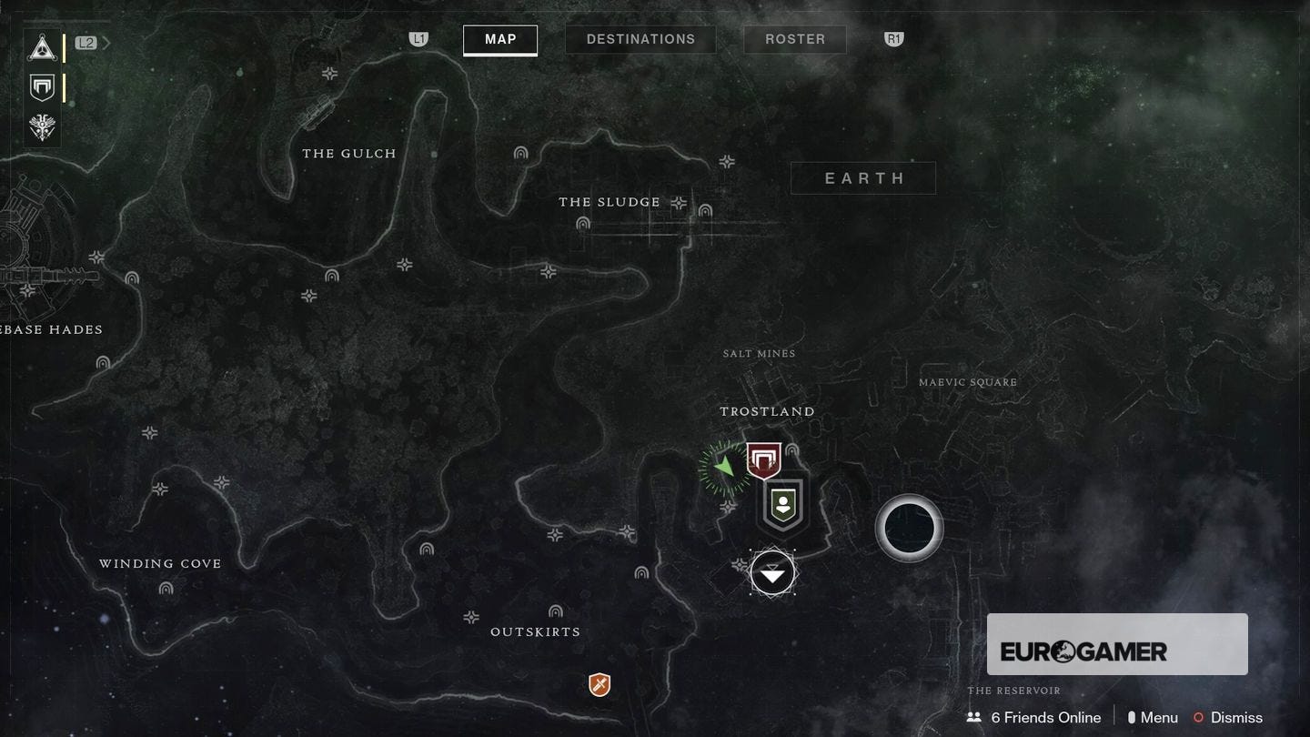 Where Is Terminus East In Destiny 2 Destiny 2 - Atrium, Widow's Walk, Terminus East locations in Trostland