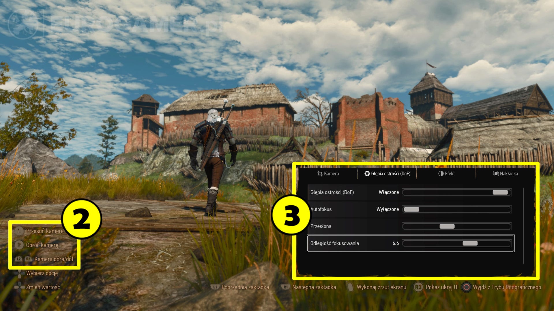 Wiedźmin 3 next-gen - tryb fotograficzny: jak zrobić zdjęcie | Eurogamer.pl