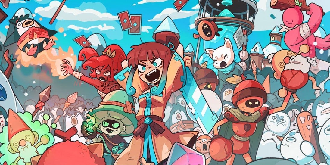 Wildfrost review: cute, compelling, and chaotic card battling