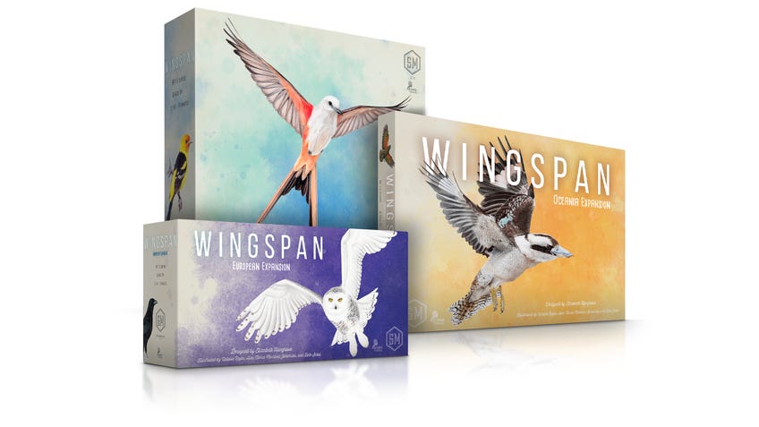 Wingspan board game collection
