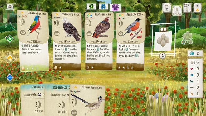 Wingspan video game screenshot 2