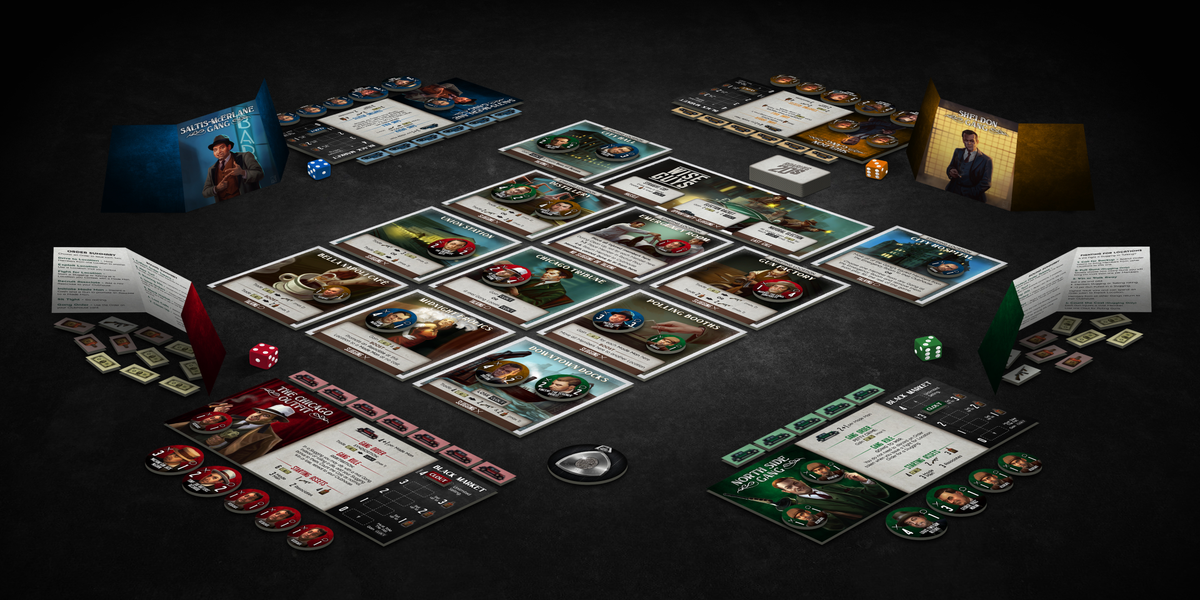 Mafia's Night: Dark Expansion, Board Game