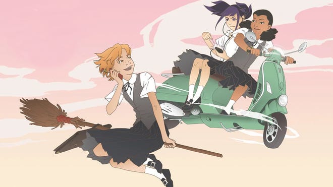 Artwork for Witch Girl Adventures RPG.