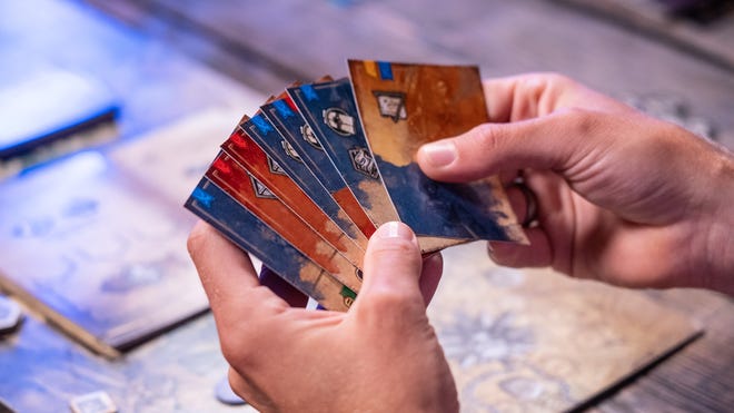 An image of the cards for The Witcher: Path of Destiny.