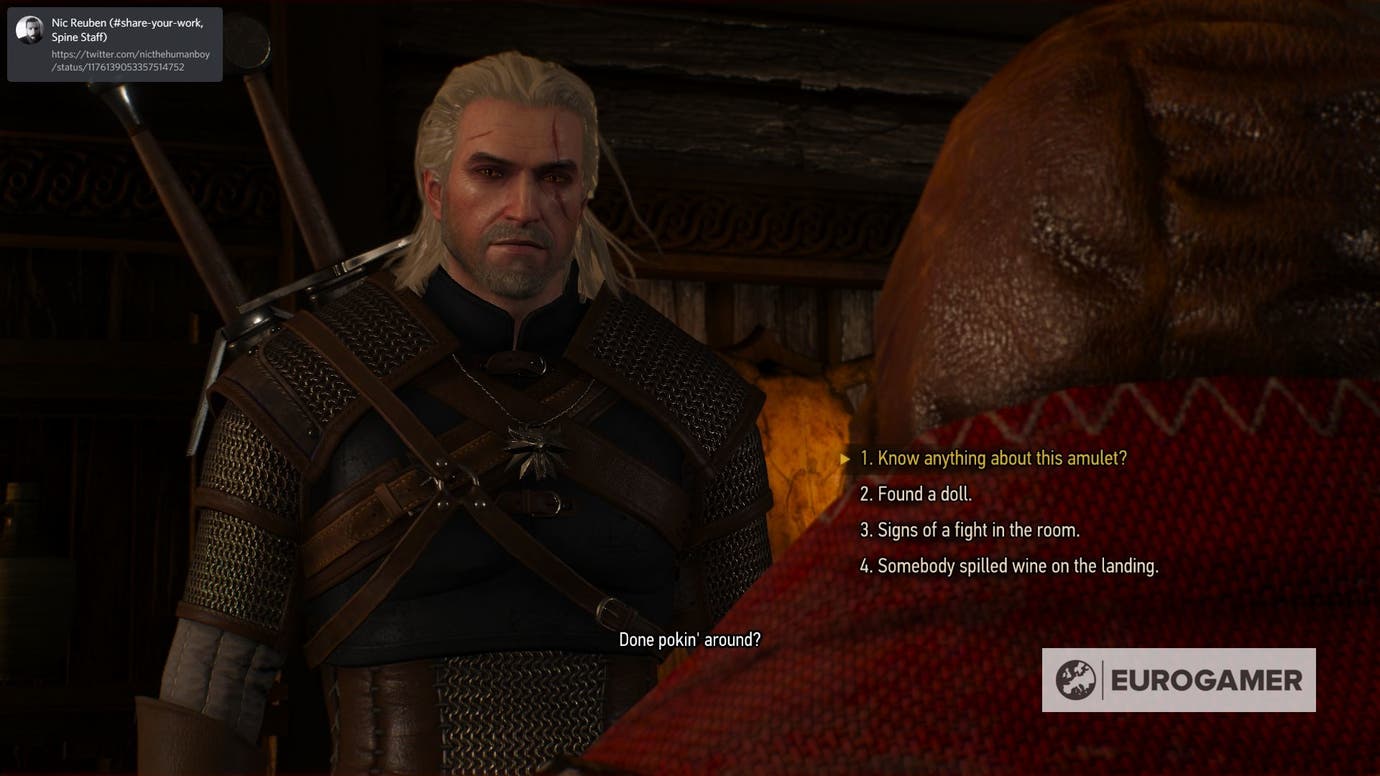Witcher 3 Family Matters Investigate All Remaining Leads The Witcher 3 - Family Matters: Talisman location, exploring Ciri's