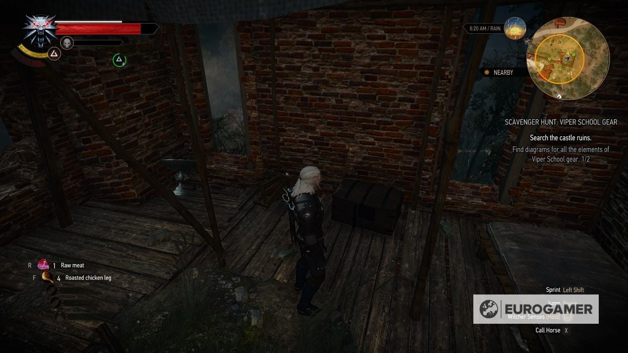 The Witcher 3 Serpentine gear How to get the Serpentine Steel Sword