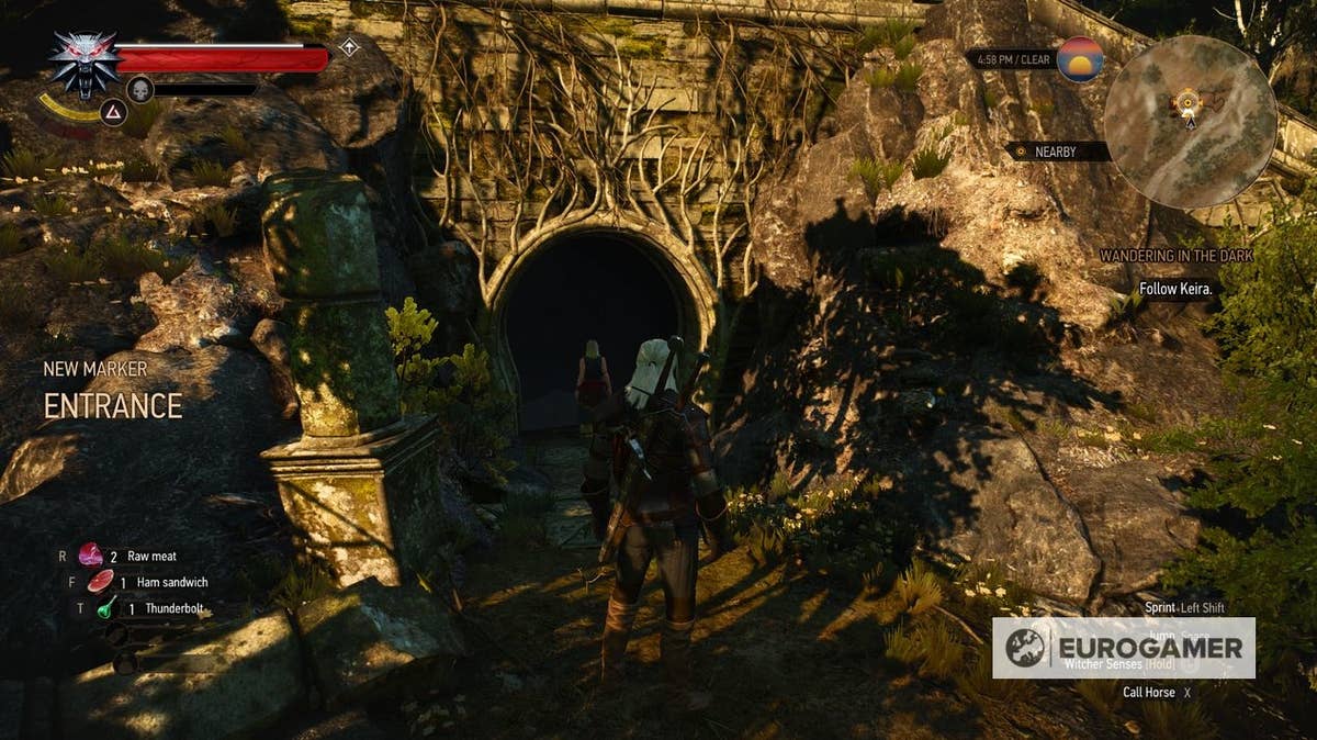 The Witcher 3 - Wandering in the Dark quest: How deal with ...
