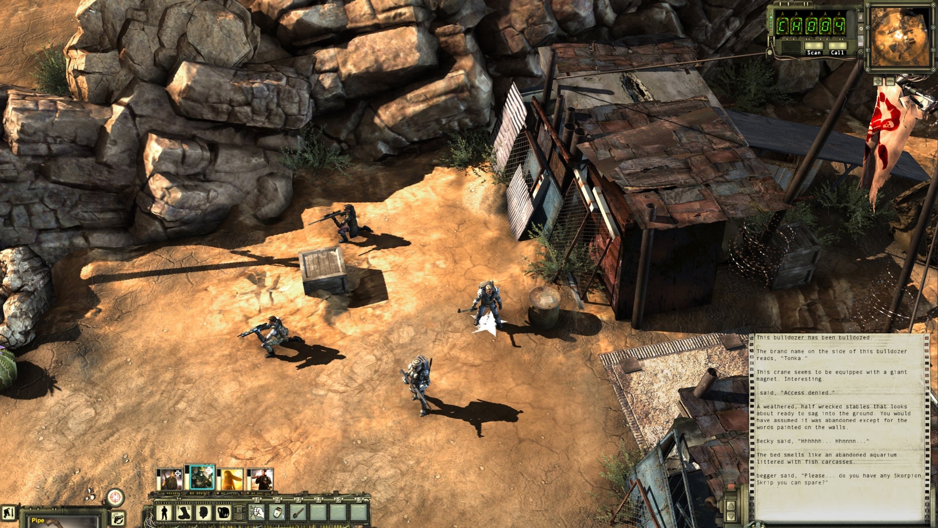 Wasteland 2 guide how to find Damonta VG247