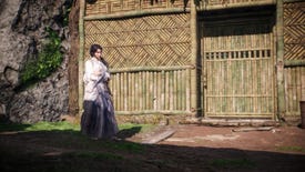A Taoist in the Village in Wo Long: Fallen Dynasty stands outside her house.