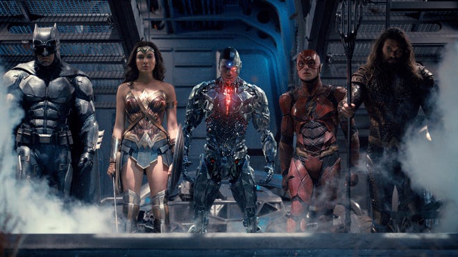Wonder Woman with the Justice League