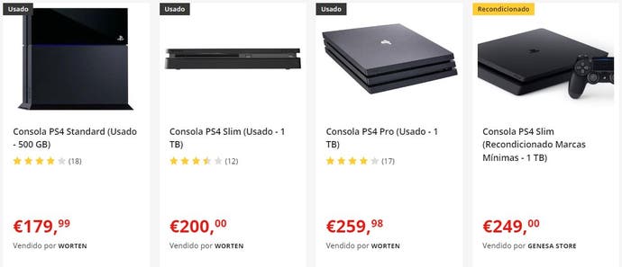 Compra una consola PS4 usada desde 179€ en Worten