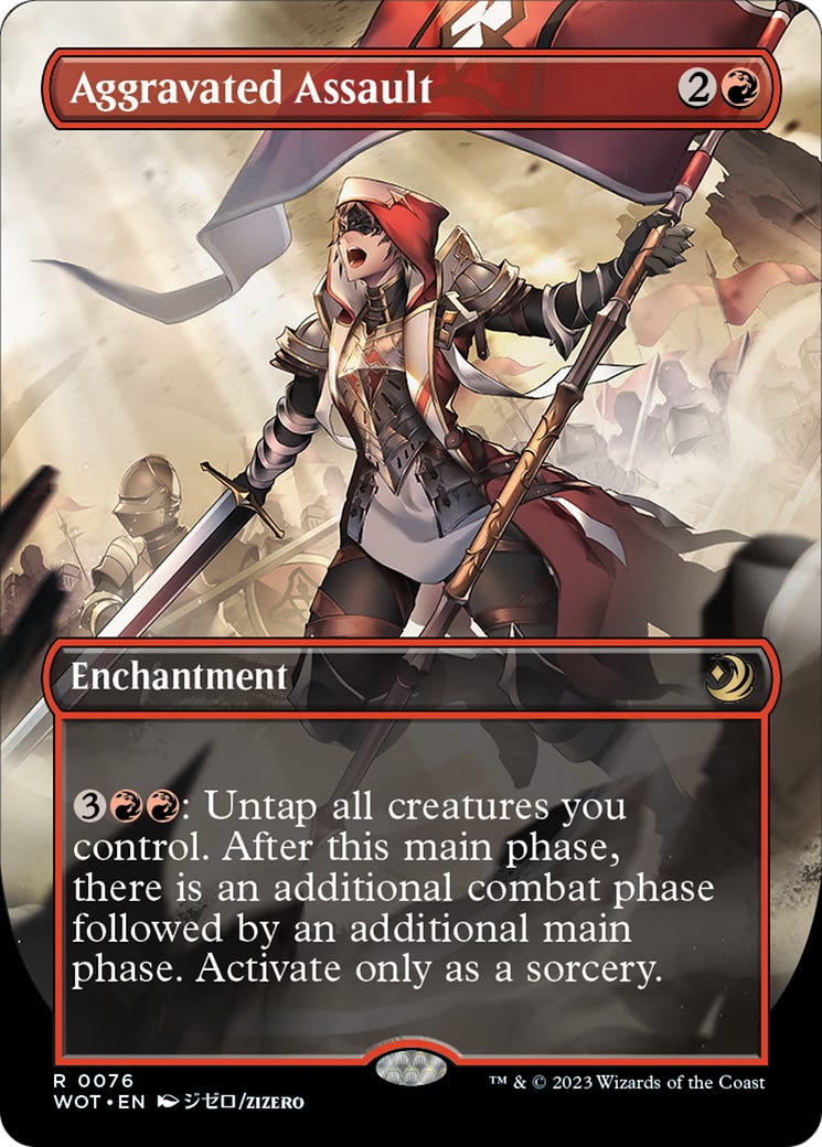 MTG's Wilds of Eldraine reprints several powerful enchantments as anime girls (and one goose) | Dicebreaker