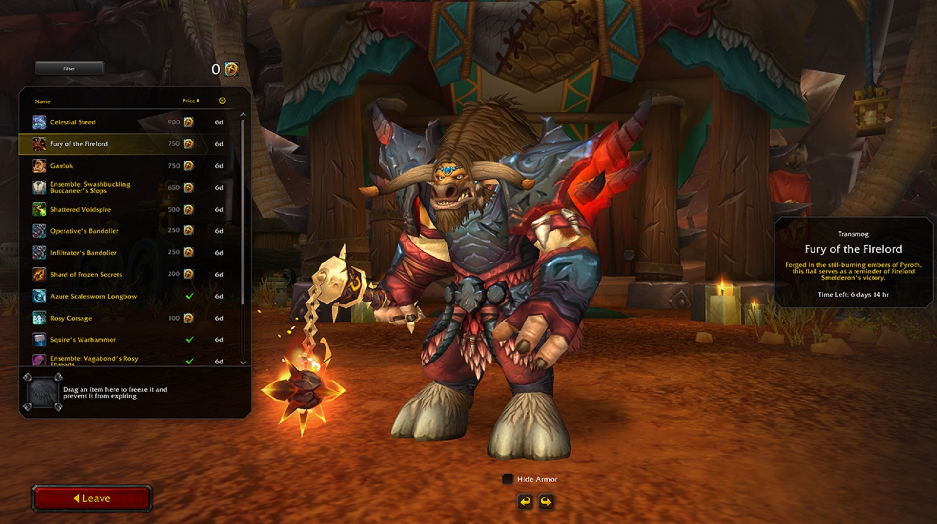 World of Warcraft Trading Post explained โ how to earn tender tokens