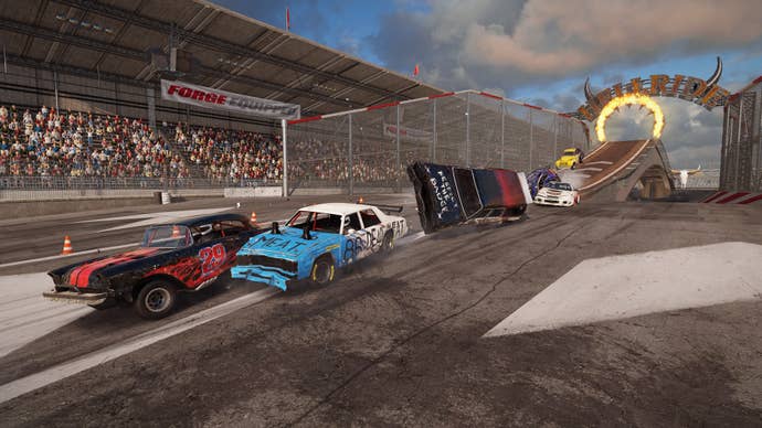 Ten years on, Wreckfest is the game that’s come closest to filling the Burnout-shaped hole in my soul