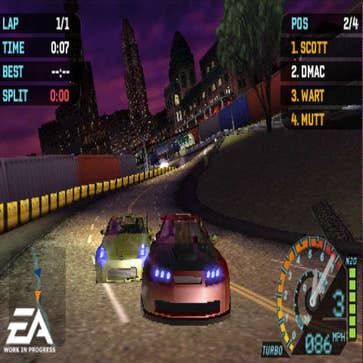Need For Speed Underground 1 Gameplay (PC) 