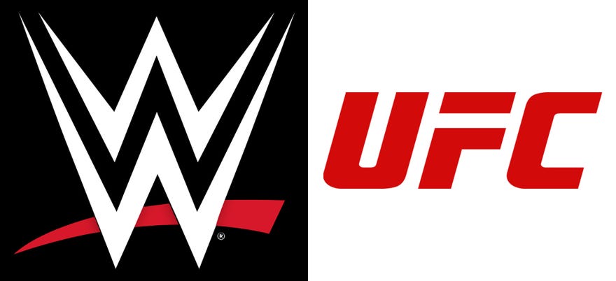 WWE and UFC logos
