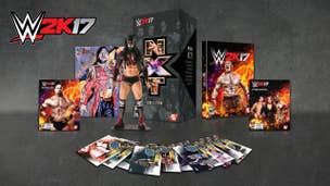 WWE 2K17 NXT Edition includes a bit of ring canvas, which is a new one on us