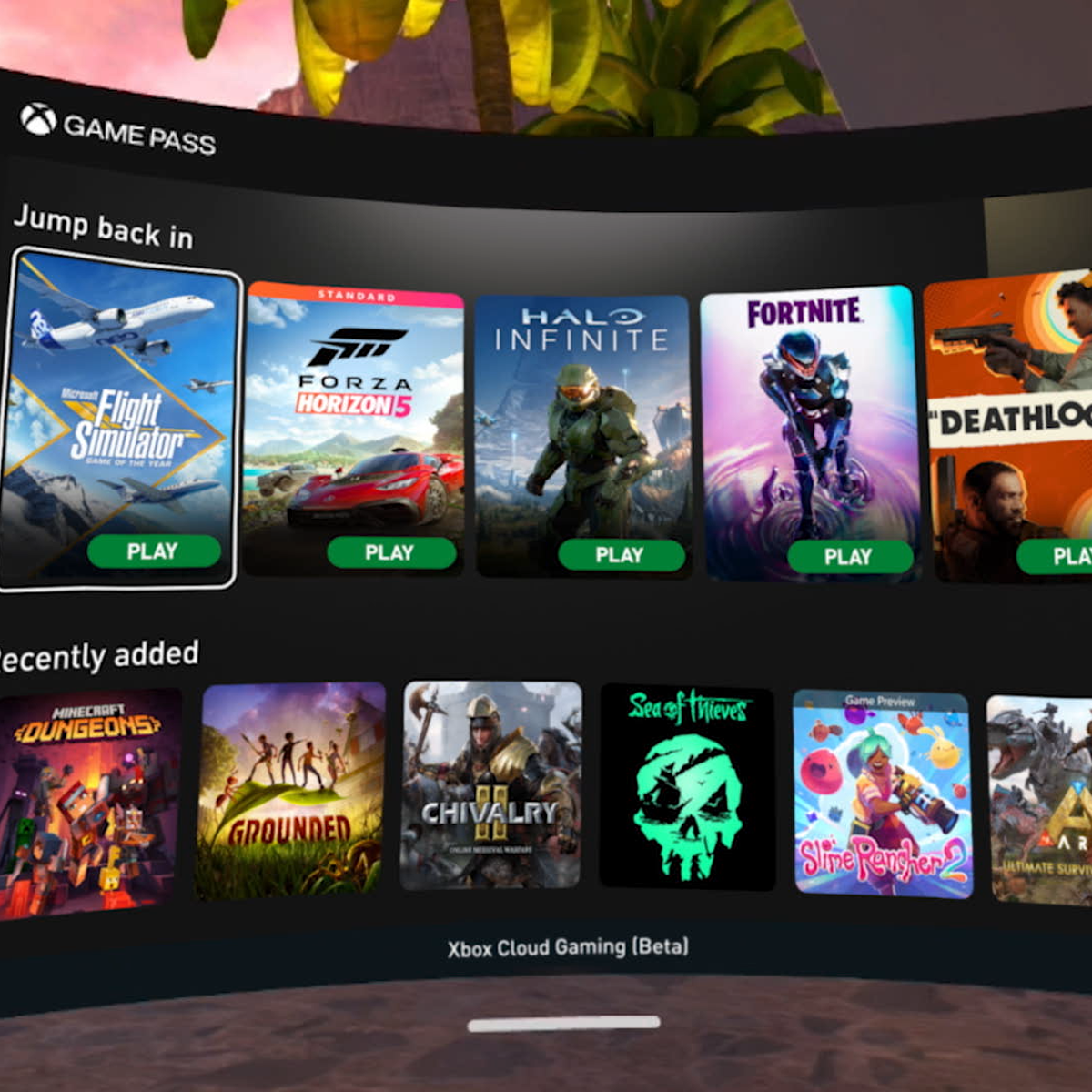 Oculus xbox discount games