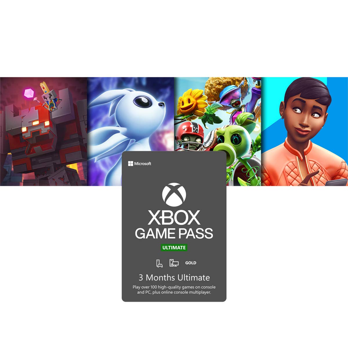 Microsoft - Xbox Game Pass Ultimate: 3 Month Membership