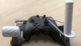 Don't have a flight stick? Turn an Xbox controller into a HOTAS using a 3D printer